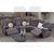 Sala Modular Reclinable Malibu New Gris