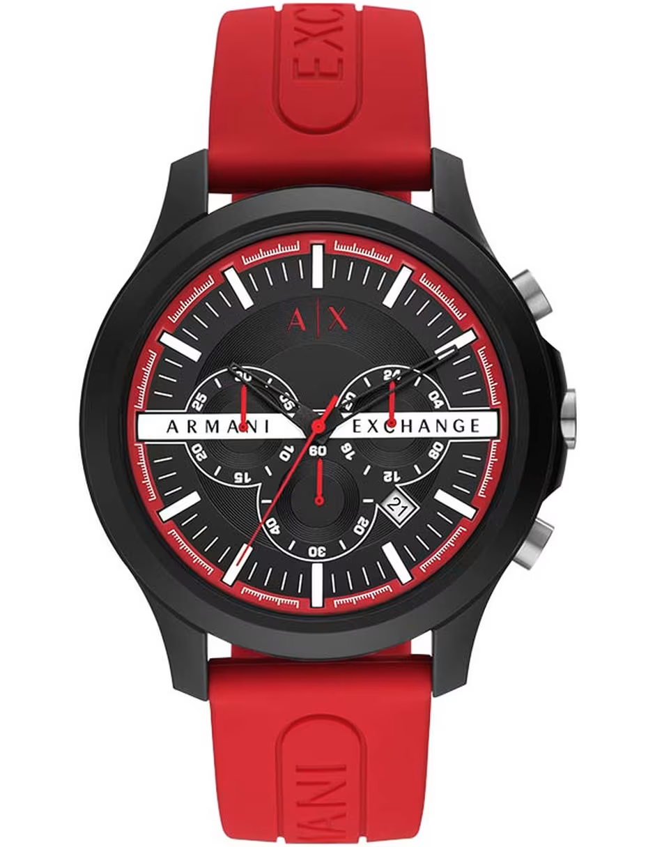 Reloj Inteligente Reloj Armani Exchange Hombre Rojo Reloj A/X